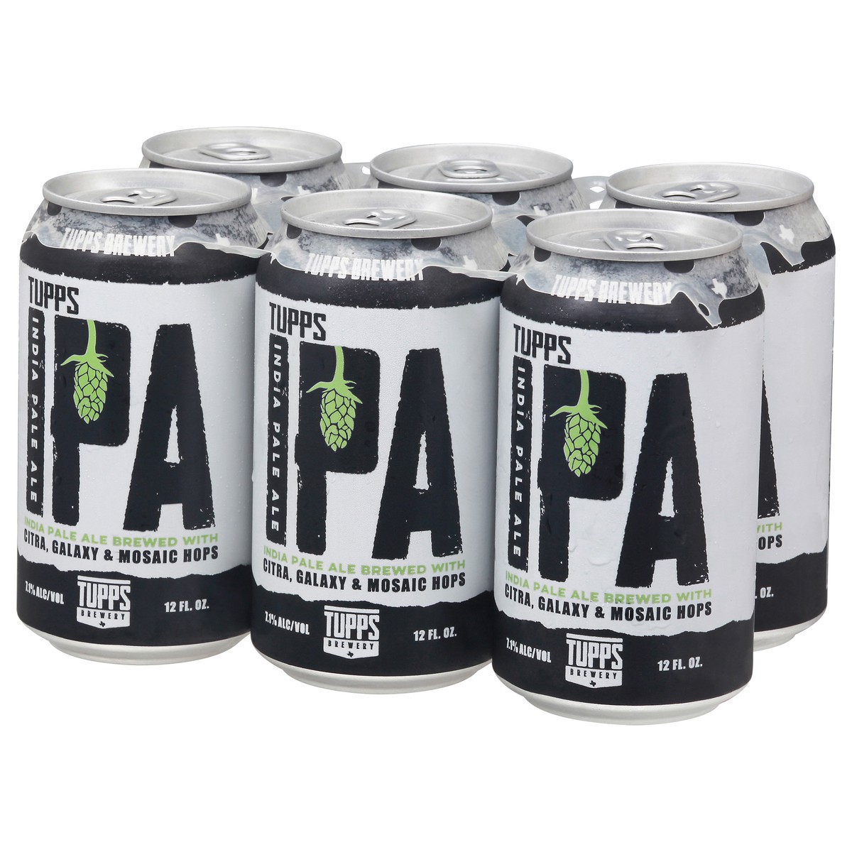 slide 10 of 11, Tupps Brewery India Pale Ale Beer 6-12 fl oz Cans, 6 ct