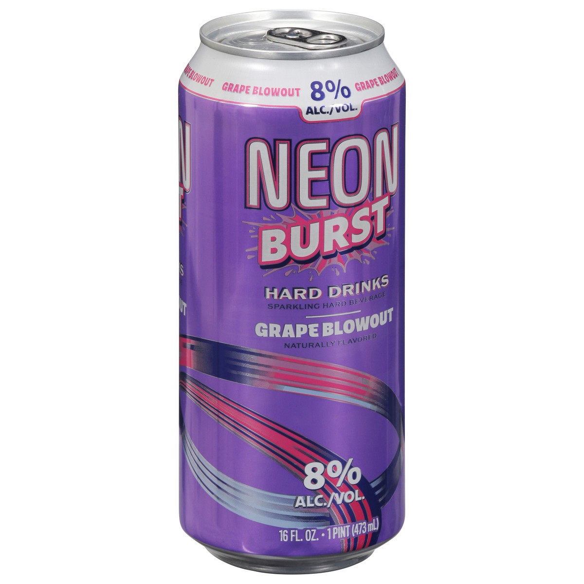 slide 8 of 9, Neon Burst Grape Blowout 1/16 fl oz Can, 16 fl oz