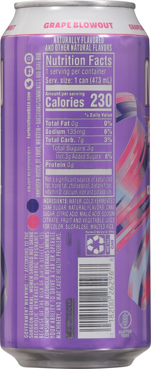 slide 6 of 9, Neon Burst Grape Blowout 1/16 fl oz Can, 16 fl oz