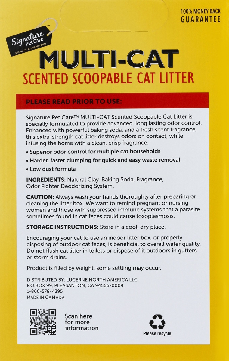 slide 3 of 4, Signature Select Cat Litter 40 lb, 40 lb