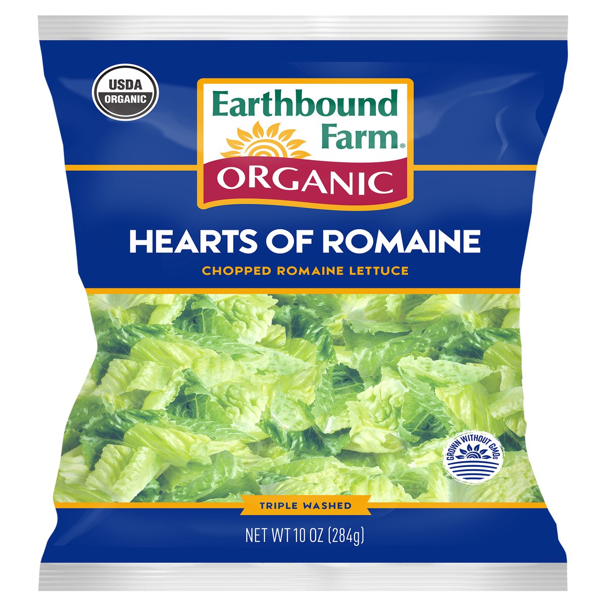 slide 6 of 6, Earthbound Farms Organic Hearts of Romaine Lettuce, 10 oz