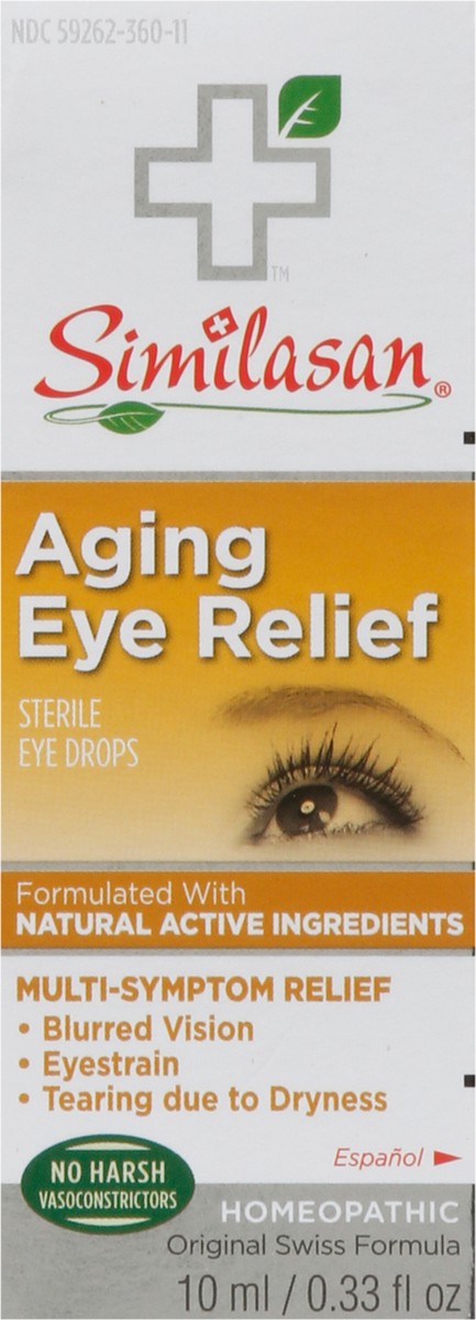 slide 8 of 9, Similasan Computer Eye Relief Eye Drops, 0.33 fl oz