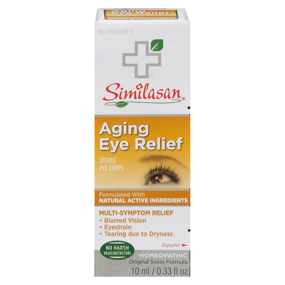 slide 1 of 9, Similasan Computer Eye Relief Eye Drops, 0.33 fl oz