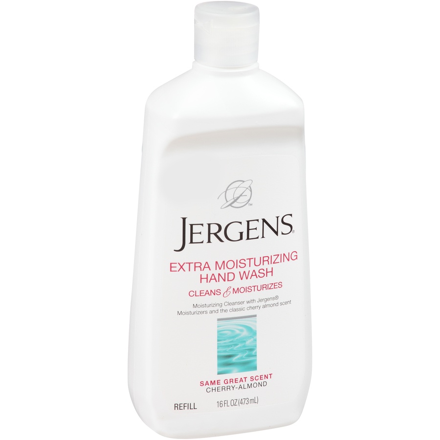 slide 7 of 7, Jergens Extra Moisturizing Hand Wash, 16 fl oz