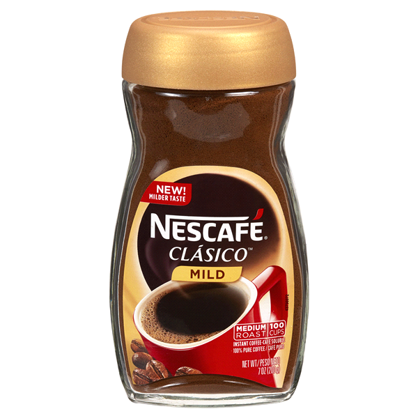 slide 1 of 1, Nescafé Clasico Mild Medium Roast Instant Coffee - 7 oz, 7 oz