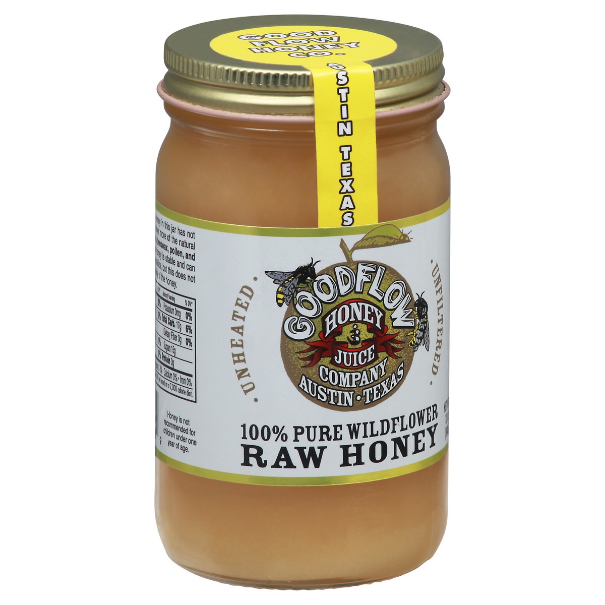 slide 6 of 9, Good Flow Honey 100% Pure Wildflower Raw Honey 12 oz, 12 oz