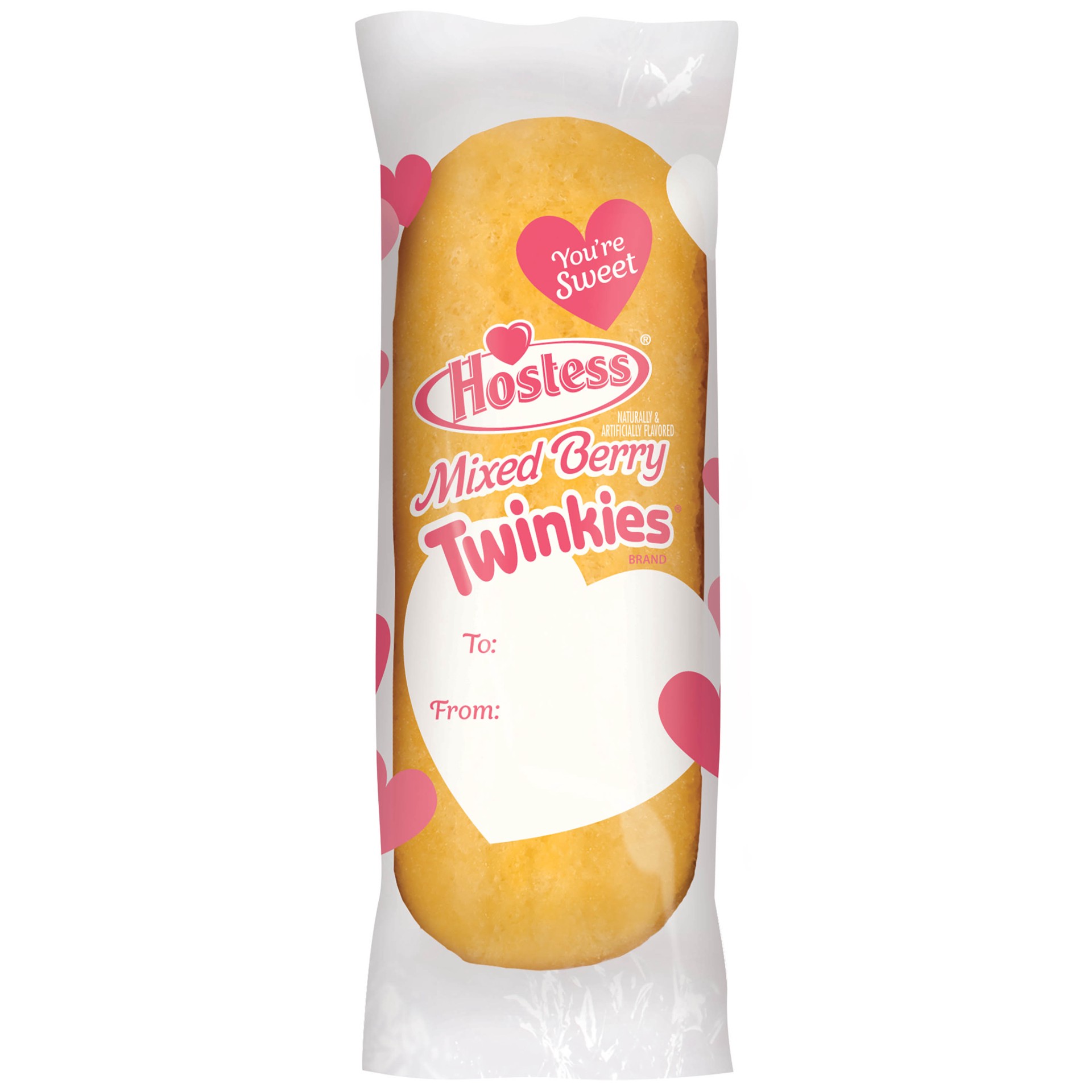 slide 2 of 5, HOSTESS Valentine Mixed Berry TWINKIE Multi-Pack, 10 Count, 13.5 oz, 13.58 oz