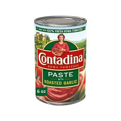 Contadina Tomato Paste With Roasted Garlic - 6 Oz