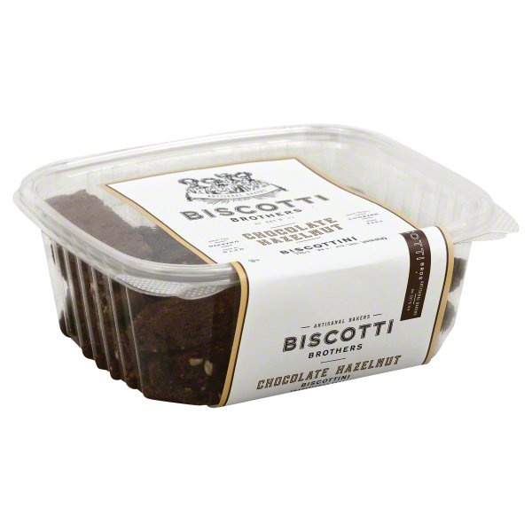 slide 1 of 1, Biscotti Brothers Bakery B/Bros Biscotti Teenies Choc Hzlnut, 10 oz