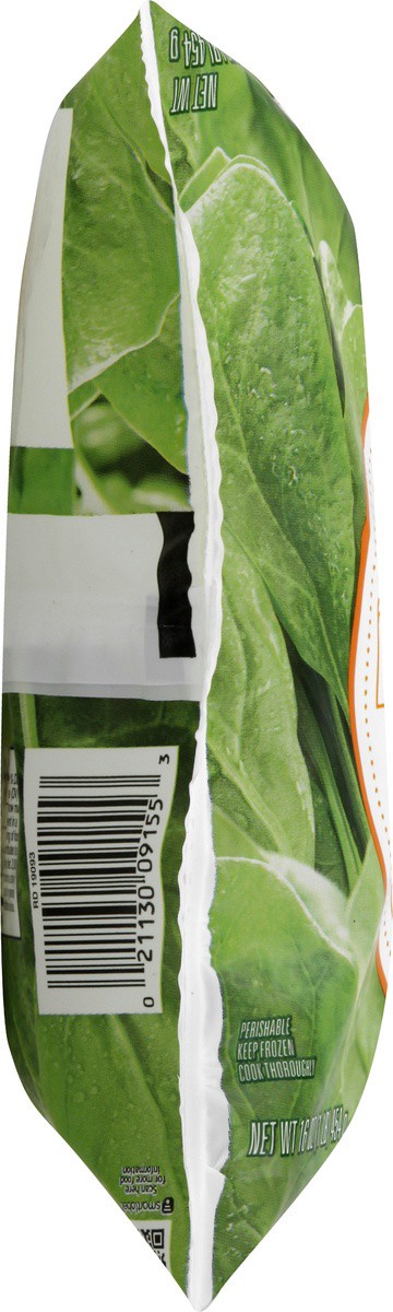 slide 2 of 7, Signature Select Spinach 16 oz, 16 oz