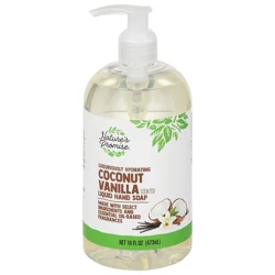 Nature's Promise Coconut Vanilla Scented Hydrating Liquid Hand Soap