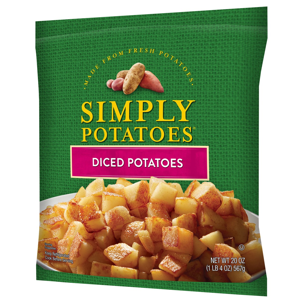 slide 4 of 9, Simply Potatoes Gluten Free Diced Potatoes - 20oz, 20 oz