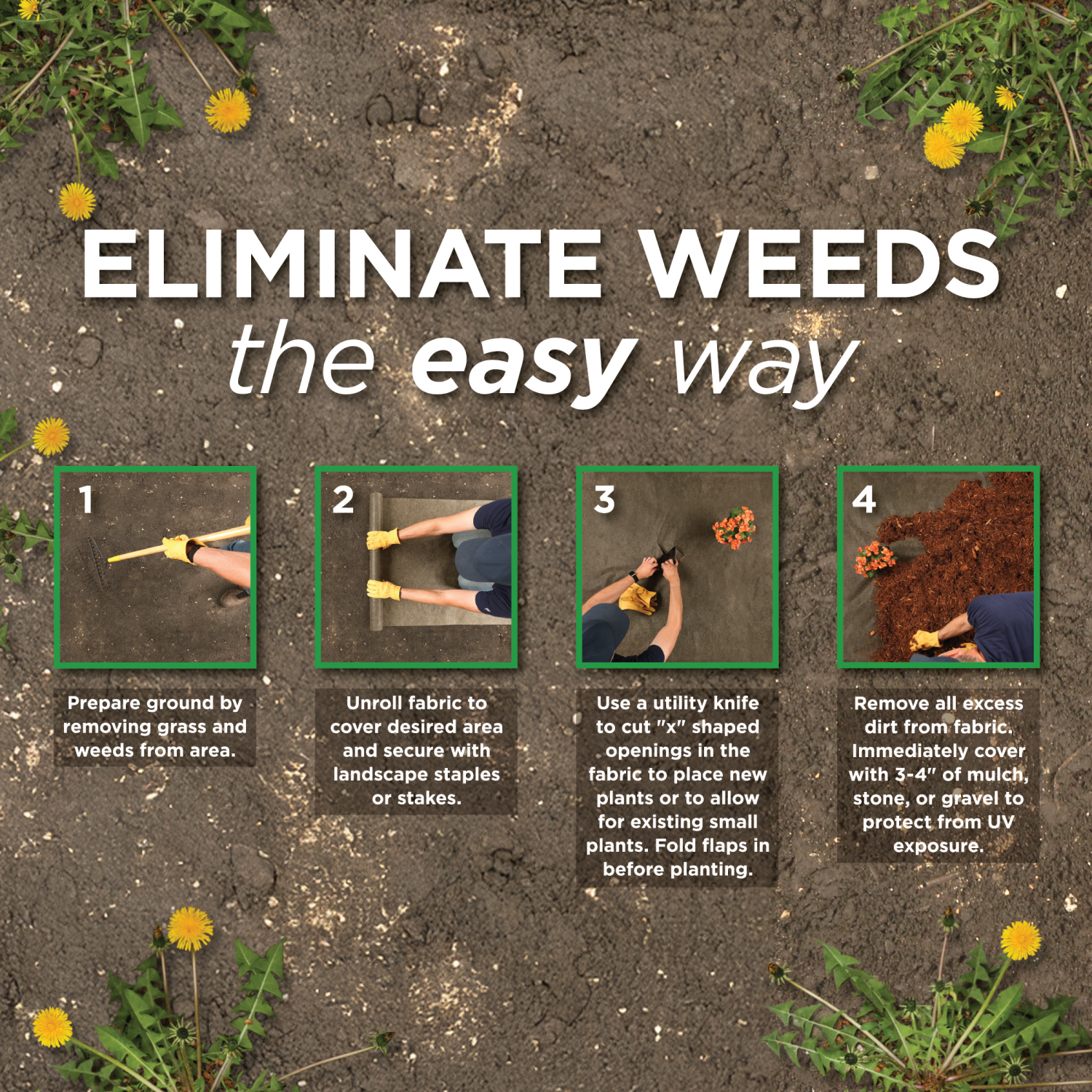 slide 2 of 5, Gardien Weedweb Landscape Fabric Blk 3' x 50', 3 ft x 50 ft