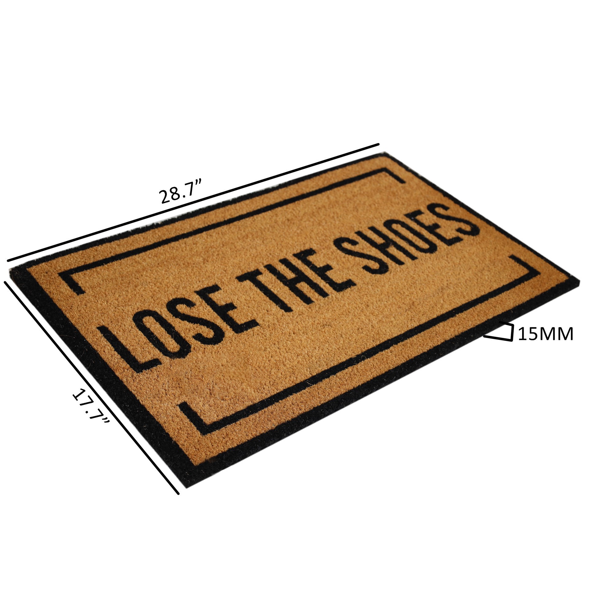 slide 4 of 4, Lose The Shoes Doormat By Ashland, 18 in x 29 in