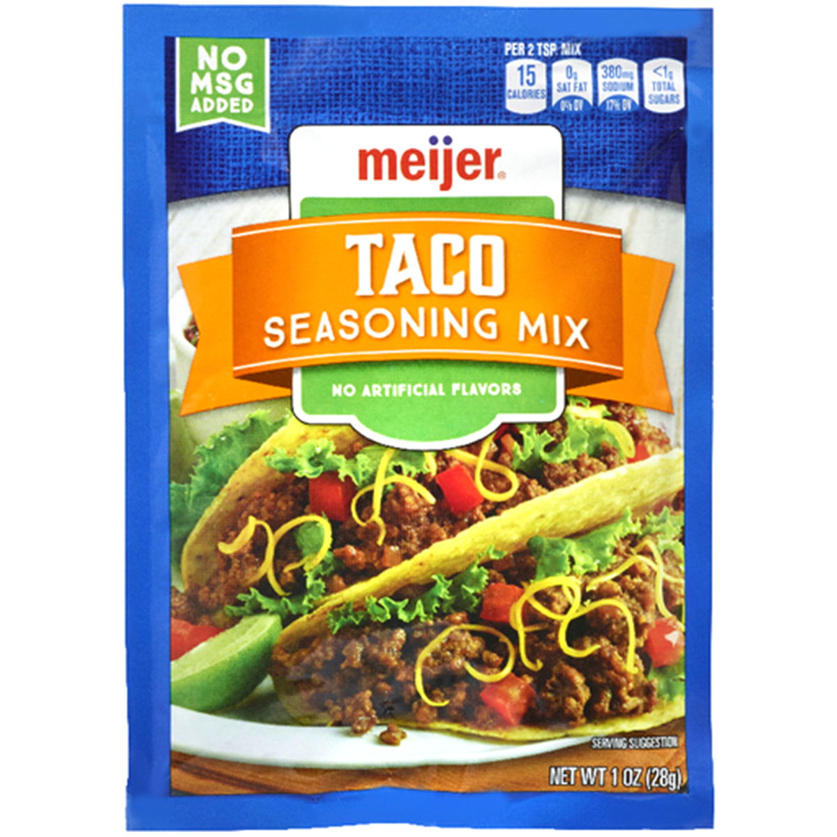 slide 1 of 1, Food Club Taco Seasoning Mix, 1.25 oz