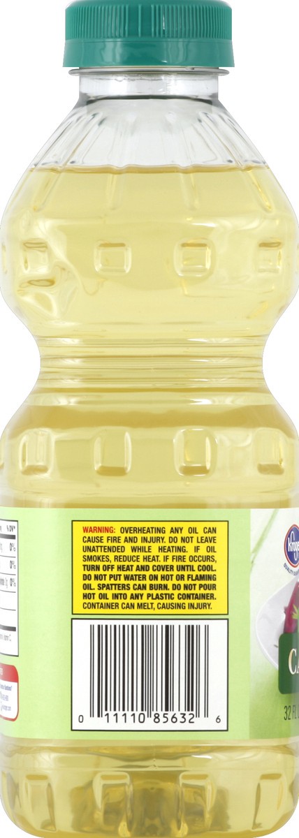 slide 4 of 6, Kroger Pure Canola Oil, 32 fl oz