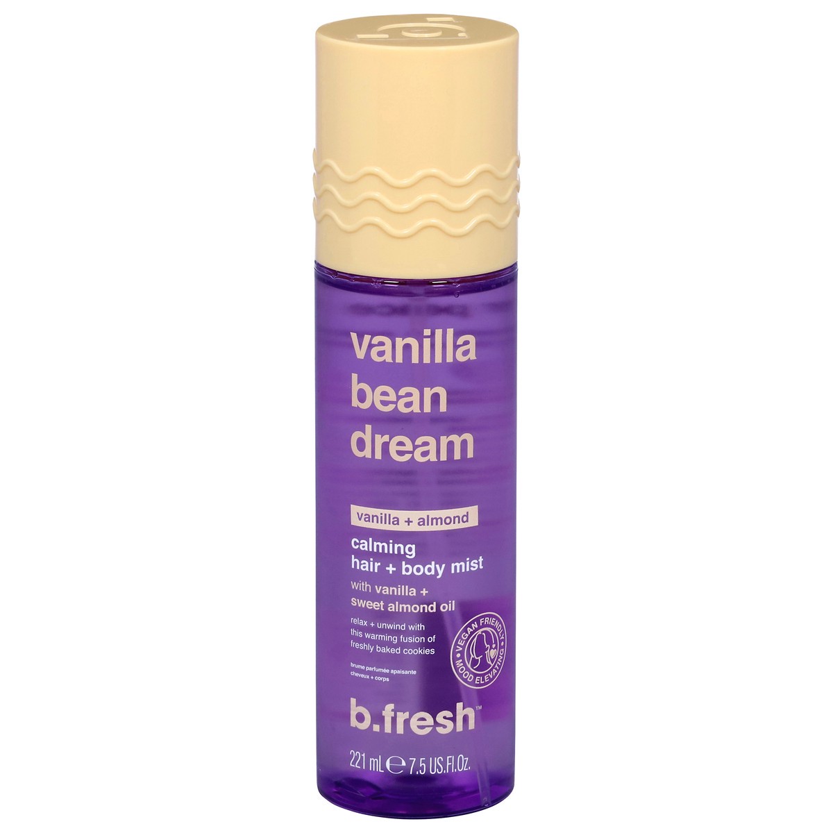 slide 1 of 12, B. Fresh Calming Vanilla Bean Dream Hair + Body Mist 221 ml, 7.5 fl oz
