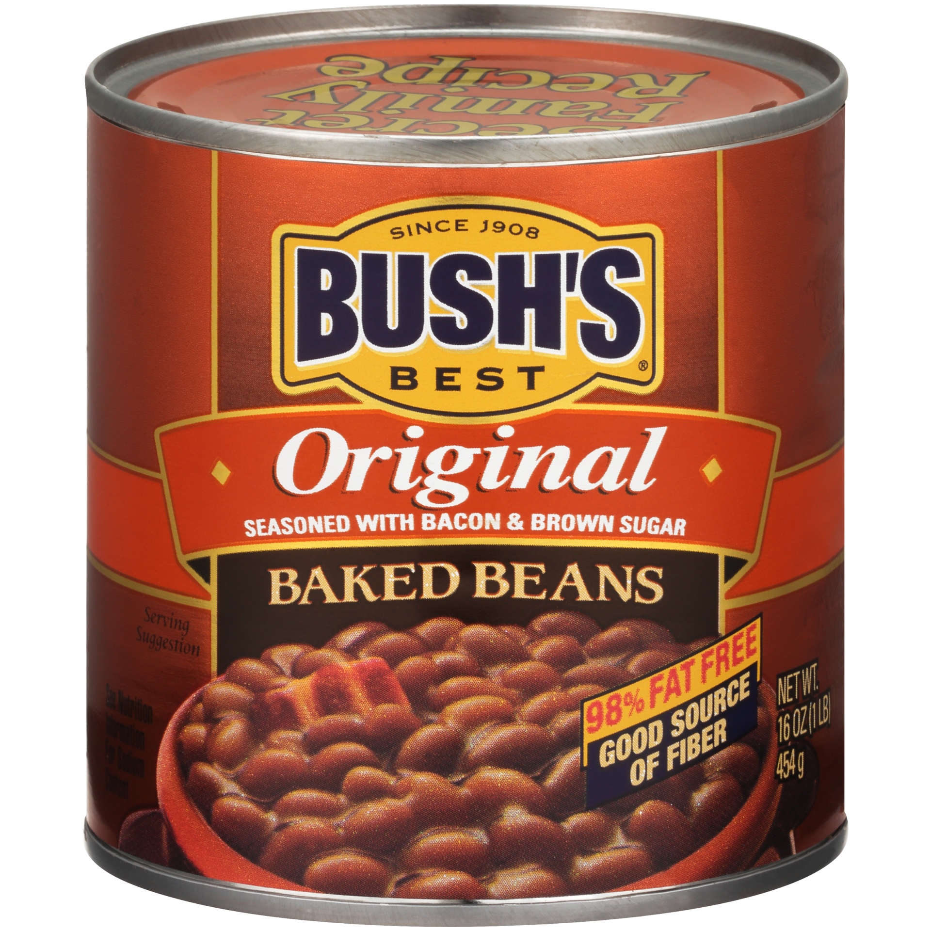 slide 2 of 6, Bush's Best Original Baked Beans, 16 oz