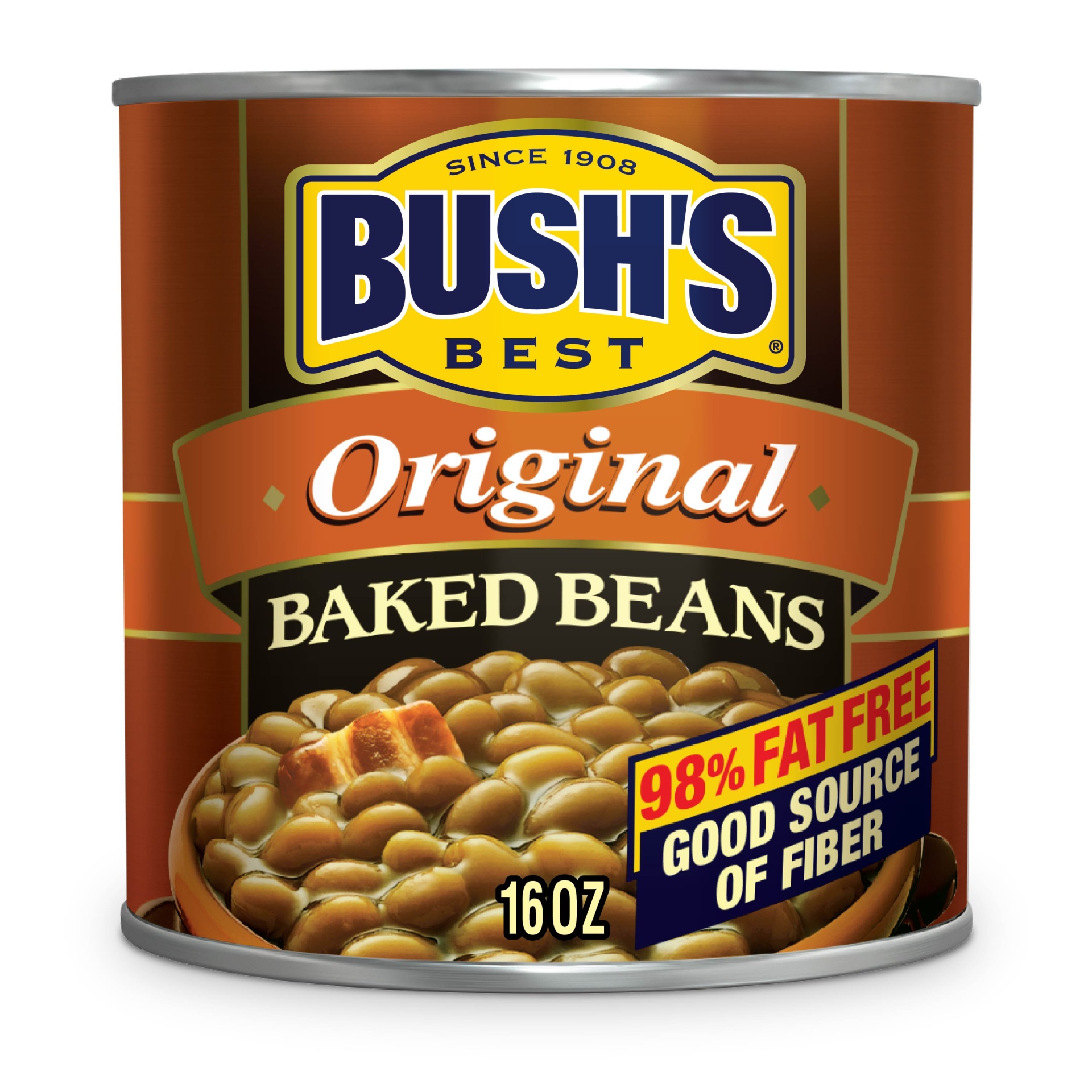slide 1 of 6, Bush's Best Original Baked Beans, 16 oz