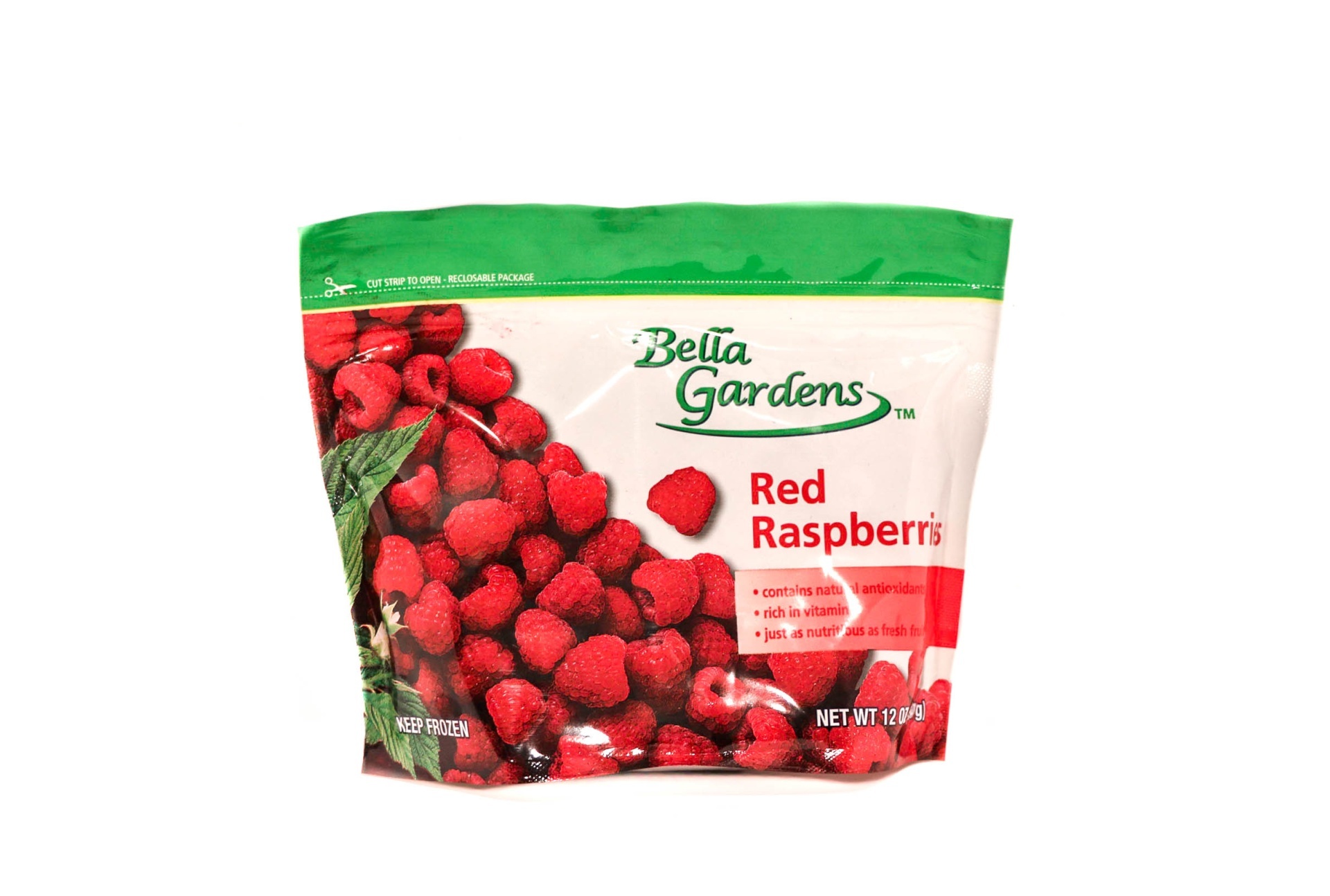 slide 1 of 1, Bella Gardens Summer Harvest Red Raspberries, 12 oz