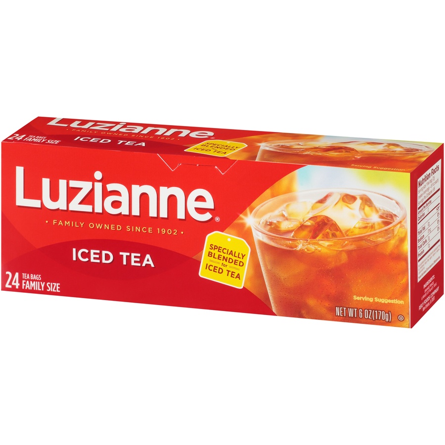 slide 3 of 8, Luzianne Iced Tea Family Size Bags, 24 ct