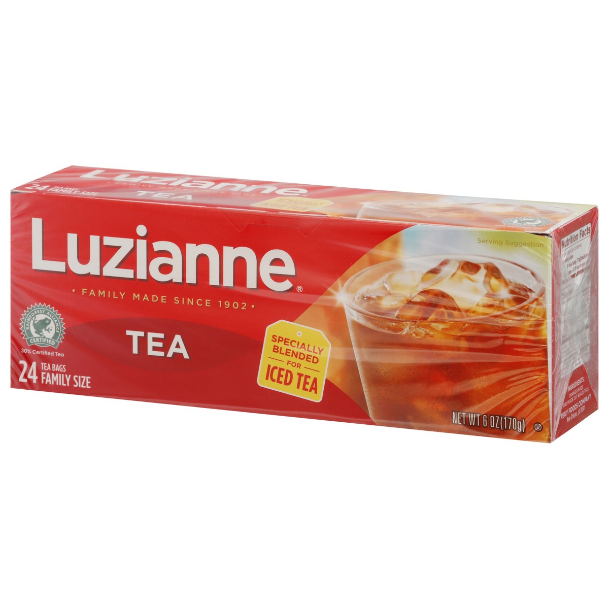 slide 3 of 9, Luzianne Family Size Iced Tea Bags 24 ea, 24 ct
