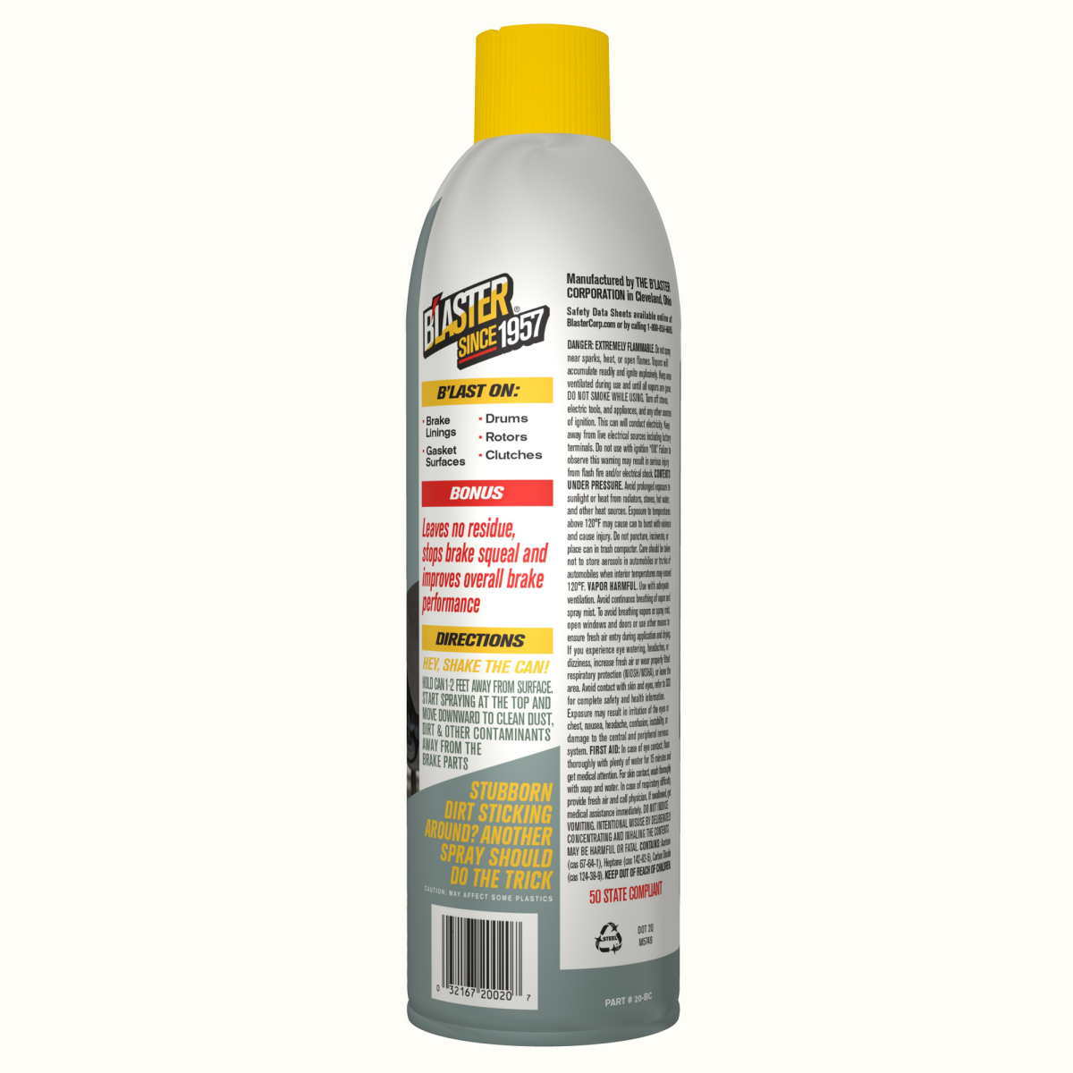 slide 2 of 2, Blaster Brake Cleaner 14 ozPart #20BC, 1 ct