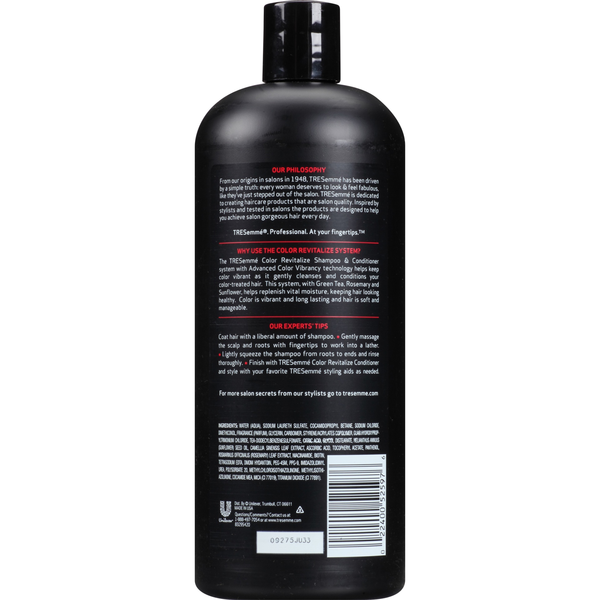 slide 4 of 5, TRESemmé Color Revitalize Protection Shampoo, 32 fl oz