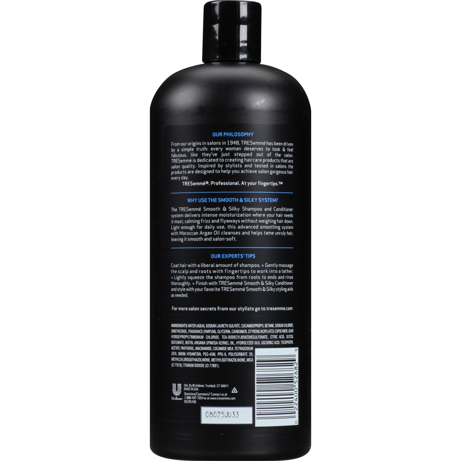 slide 4 of 5, TRESemmé Shampoo Smooth and Silky, 32 oz, 32 oz