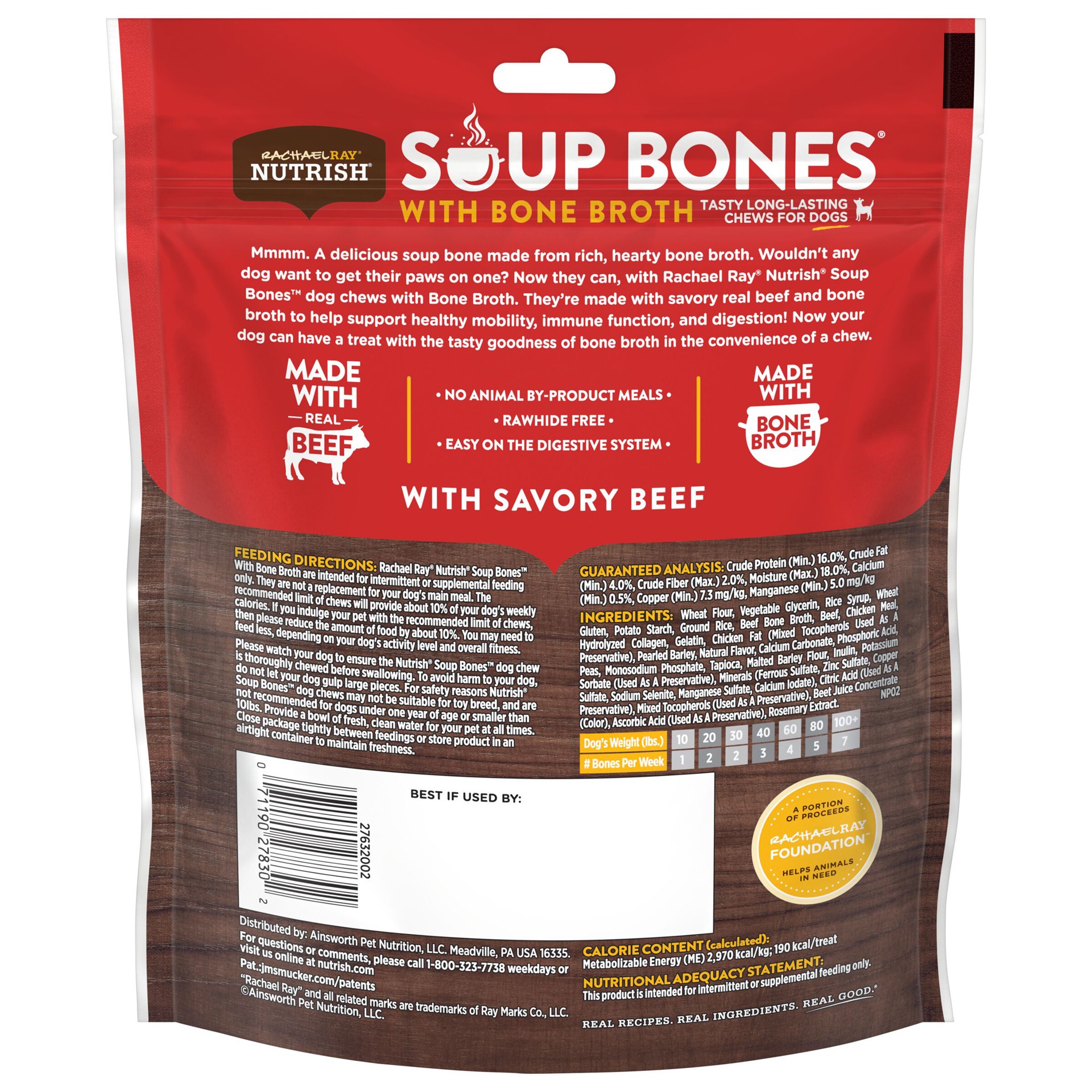 slide 6 of 9, Rachael Ray Nutrish Soup Bones Beef, 10.3 oz