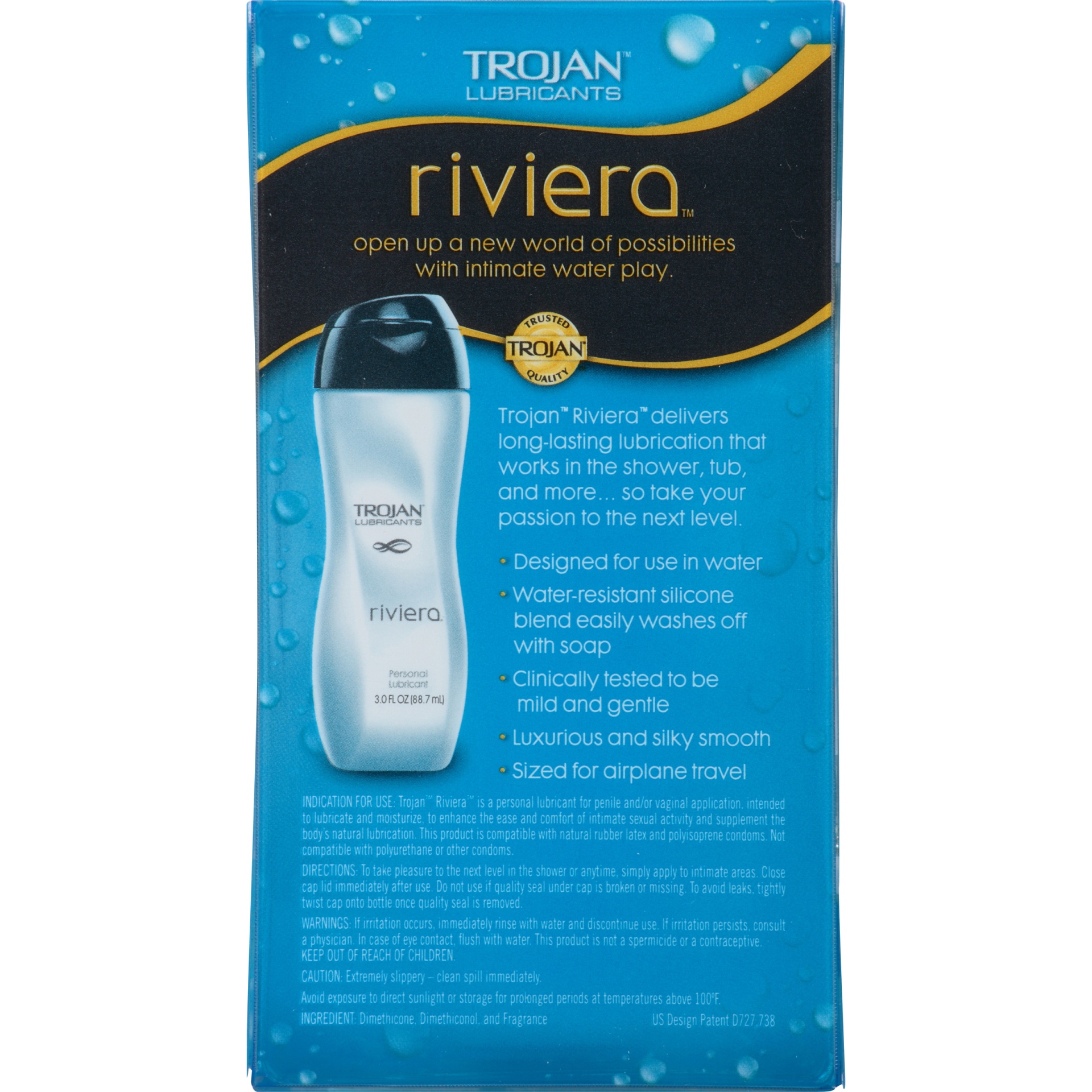 slide 6 of 6, Trojan Riviera Lubricants Premium Collection, 3 fl oz