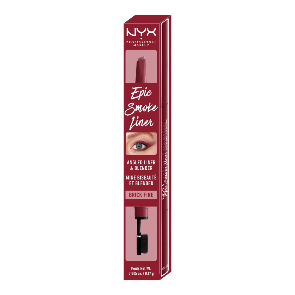 slide 5 of 6, Nyx Professional Makeup Epic Smoke Eyeliner 06 Brick Fire, 0.005 oz