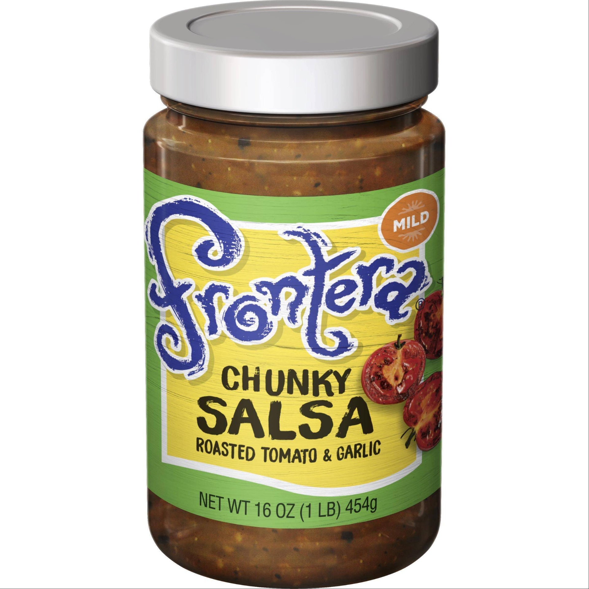 slide 1 of 1, Frontera Chunky Salsa, Mild, 16 oz., 16 oz