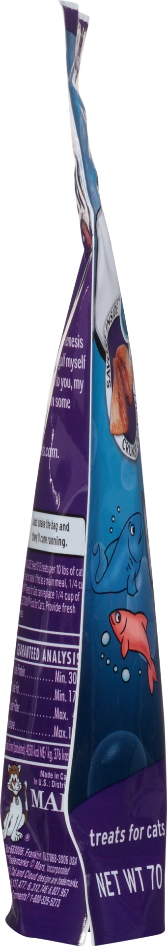 slide 2 of 6, Whiskas Temptations Cat Treats, Ocean Middles with Salmon, 2.47 oz