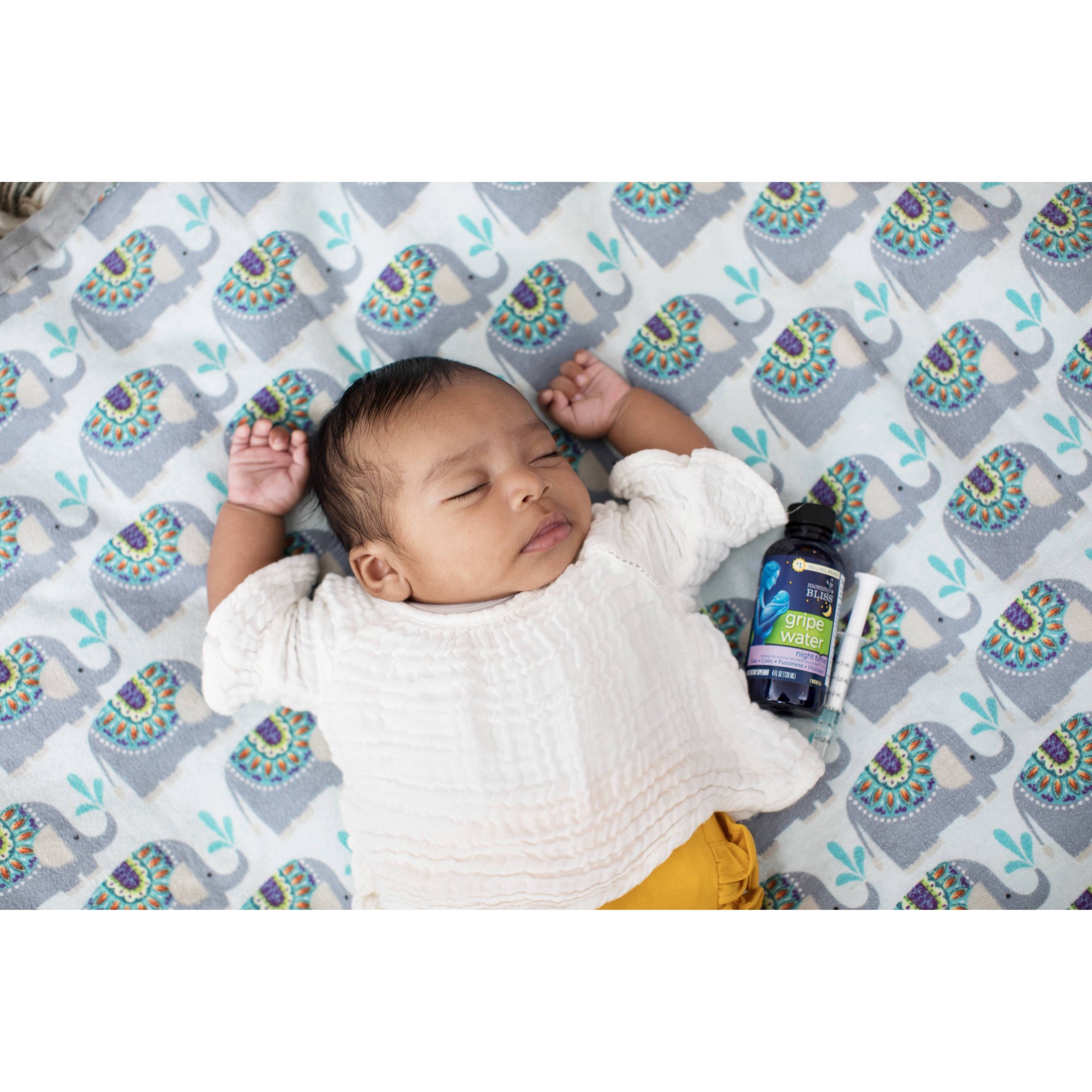 slide 12 of 15, Mommy's Bliss Age 1 Month+ Night Time Gripe Water 4 fl oz, 4 fl oz