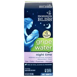Mommy's Bliss Age 1 Month+ Night Time Gripe Water 4 fl oz
