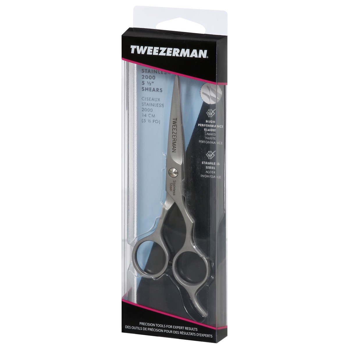 slide 3 of 9, Tweezerman Barber Shears With Rest, 5-1/2 In., 1 ct