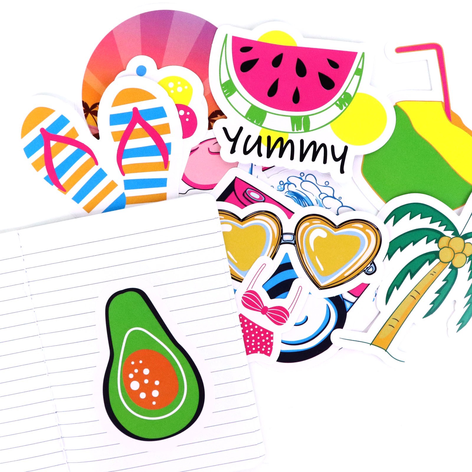 slide 4 of 5, Vsco Vinyl Die Cut Stickers By Recollections, 1 ct