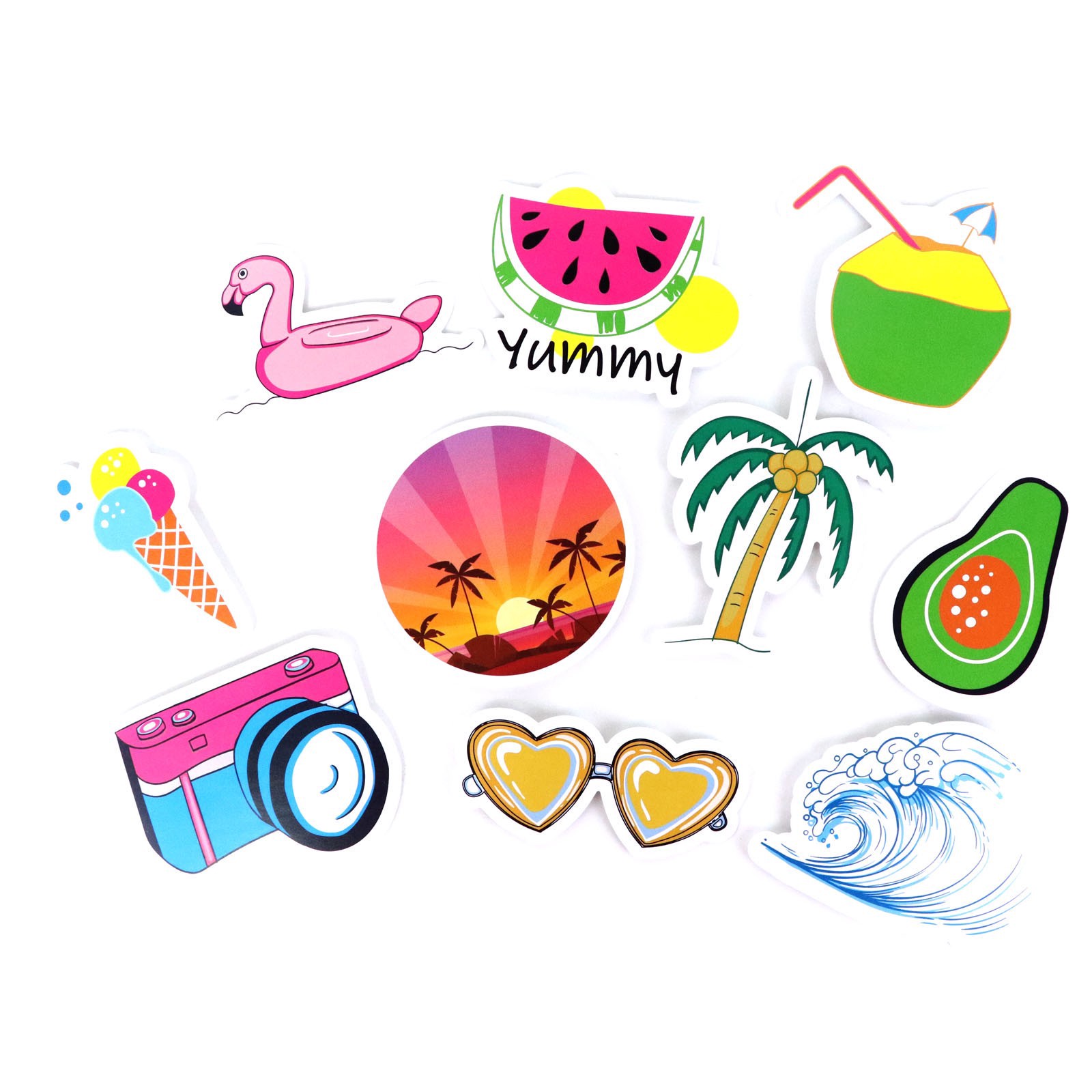 slide 3 of 5, Vsco Vinyl Die Cut Stickers By Recollections, 1 ct