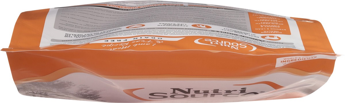 slide 13 of 15, NutriSource Grain Free Lamb Meal & Peas Recipe Dog Food 26 lb, 26 lb