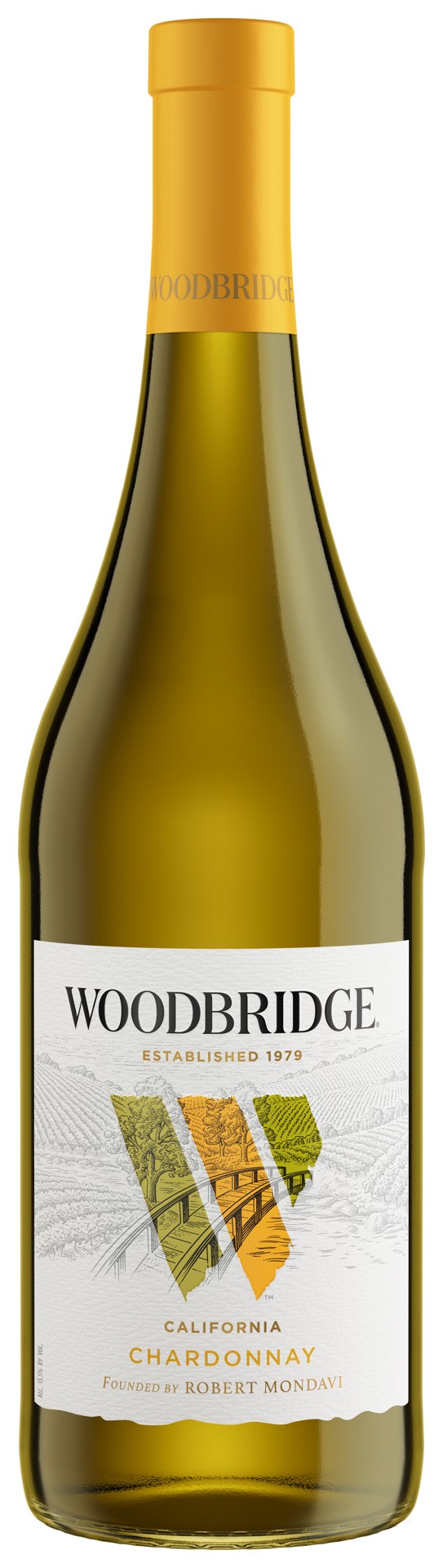 slide 1 of 7, Woodbridge by Robert Mondavi Chardonnay White Wine Bottle, 750 ml