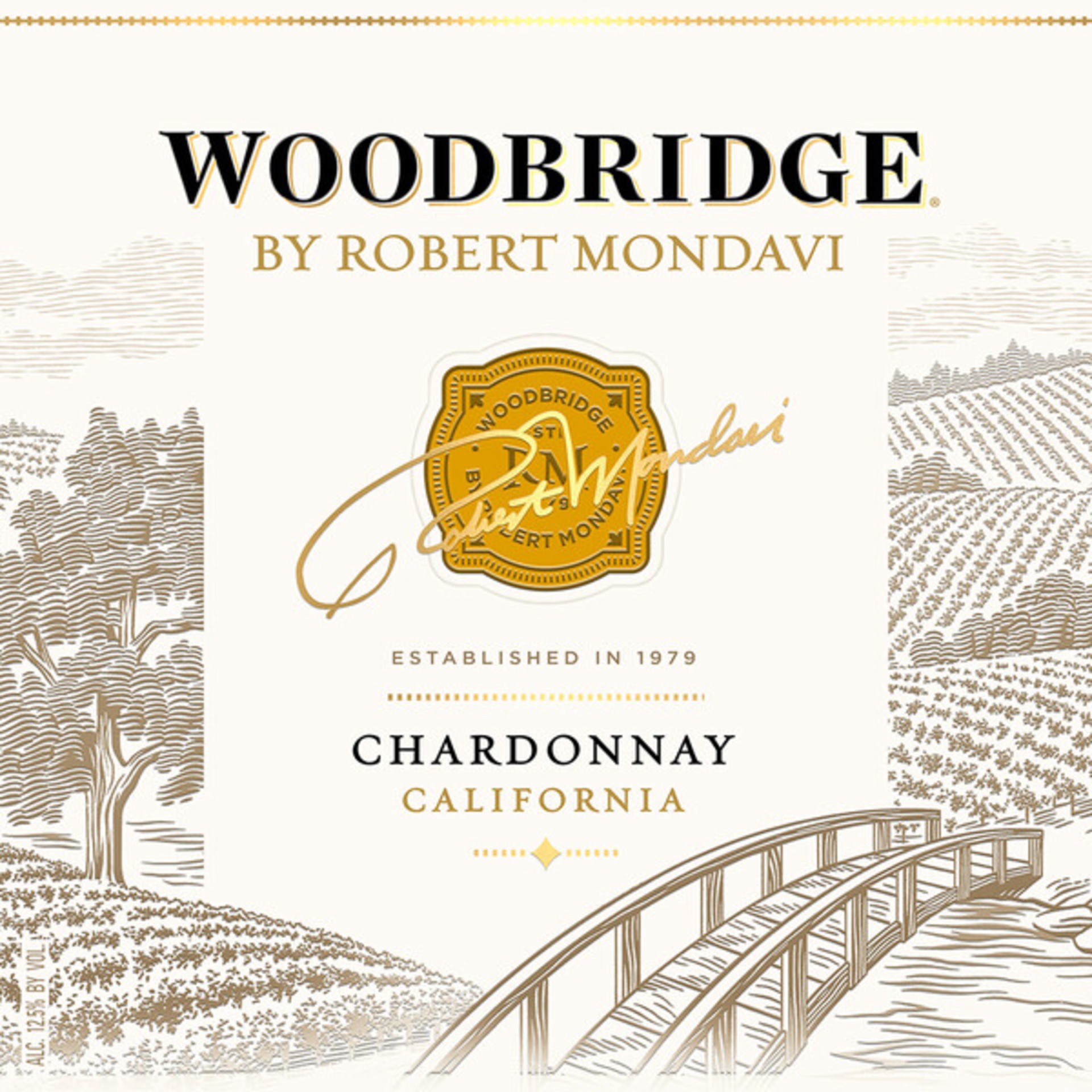 slide 5 of 7, Woodbridge by Robert Mondavi Chardonnay White Wine Bottle, 750 ml