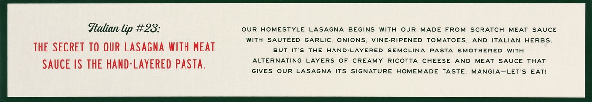 slide 7 of 8, Michael Angelo's Lasagna 80 oz, 80 oz