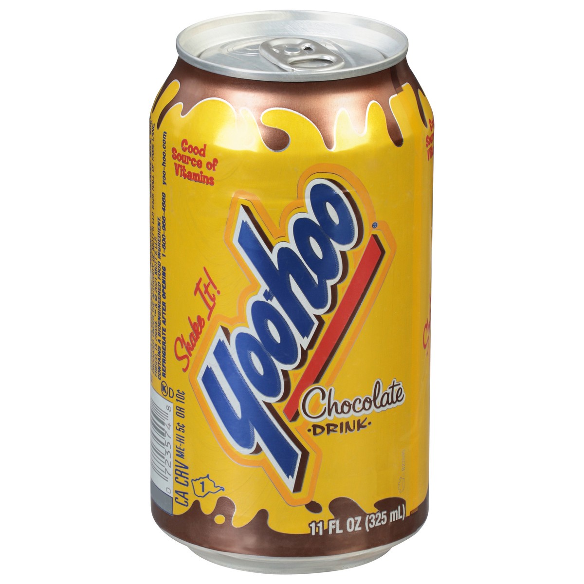 slide 1 of 9, Yoo-hoo Chocolate Drink, 11 fl oz cans, 6 pack, 6 ct