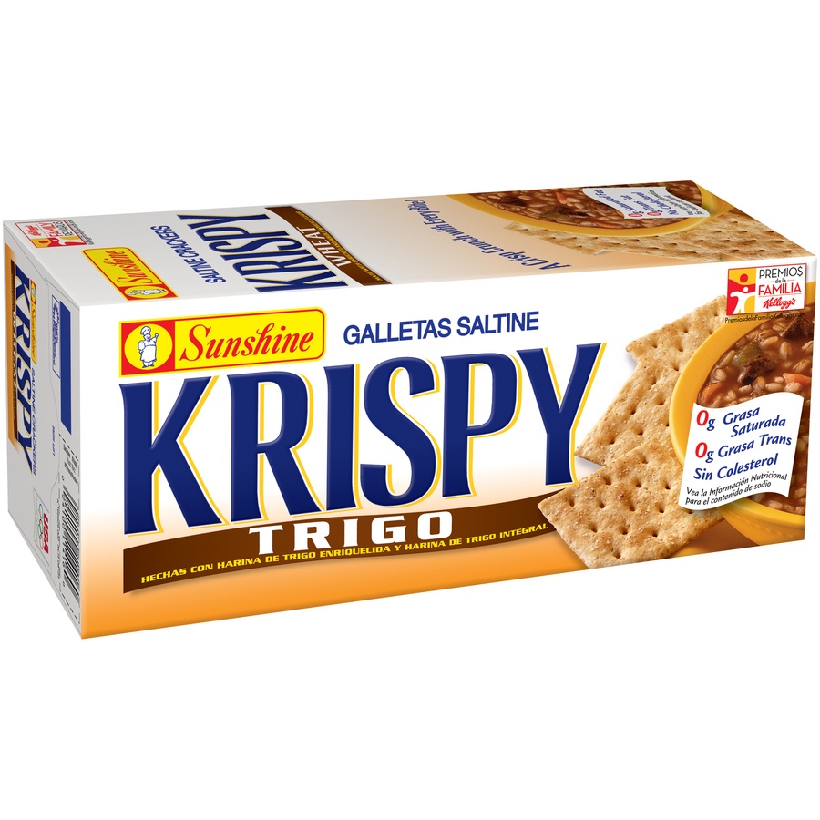 slide 2 of 2, Sunshine Krispy Wheat Saltine Crackers, 16 oz