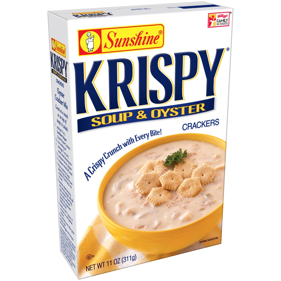 slide 2 of 4, Sunshine Krispy Soup & Oyster Crackers, 11 oz