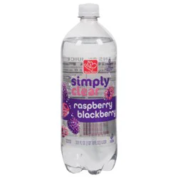 Harris Teeter Simply Clr Raspberry Blkbry - 33.8 oz