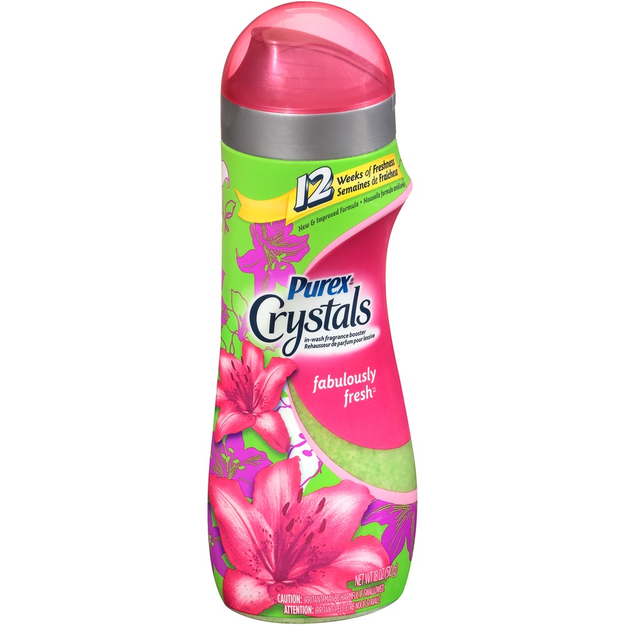 slide 2 of 6, Purex Crystals Fabulously Fresh Fragrance Booster, 18 oz