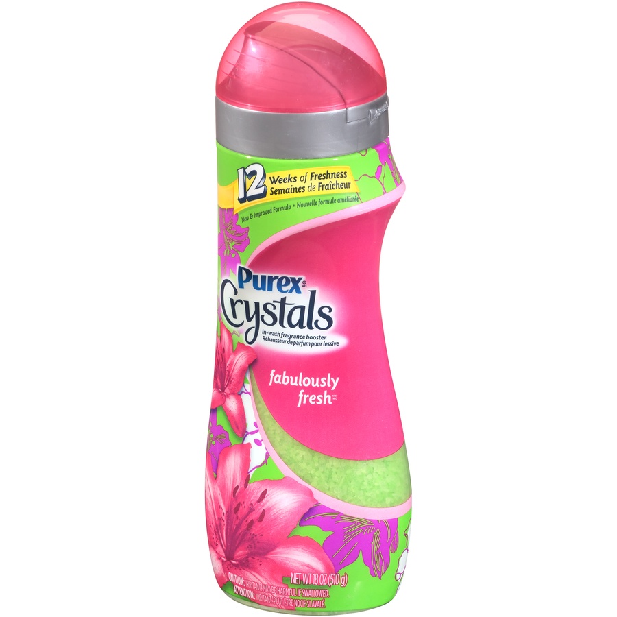 slide 3 of 6, Purex Crystals Fabulously Fresh Fragrance Booster, 18 oz