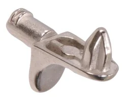 Hillman 0.5-in W x 0.65-in D x 0.65-in H Classic Finished Iron Silver Structural Corbel